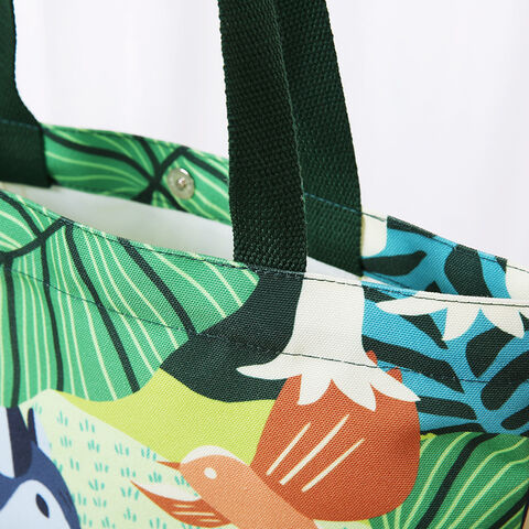WOO Anpassbare Tragetasche aus Canvas in Unifarben, individuelle Größe - Canvas-Tragetasche nach Maß, Canvas-Umhängetasche, schlichte Canvas-Tasche zum selbst Gestalten