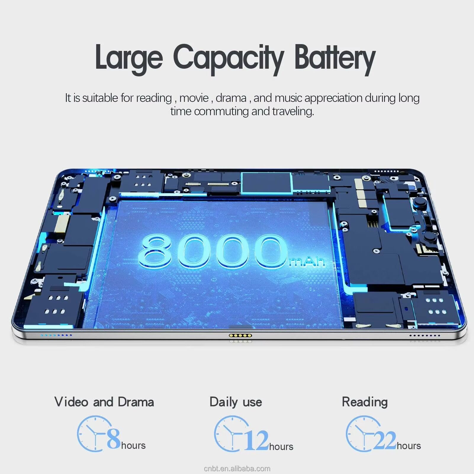 Mini Tablett China Factory New 10.1inch Mini Tablet 6000mah Long Working Hours 1200* ...