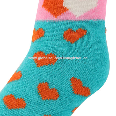 Heißer Verkauf Beliebte Dicke Warme Thermische Winterzimmer Socken Hausschuhe Bodensocken