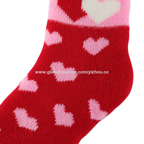 Heißer Verkauf Beliebte Dicke Warme Thermische Winterzimmer Socken Hausschuhe Bodensocken