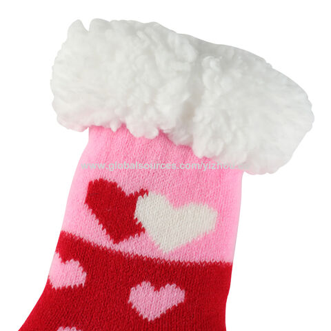 Heißer Verkauf Beliebte Dicke Warme Thermische Winterzimmer Socken Hausschuhe Bodensocken