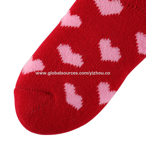 Heißer Verkauf Beliebte Dicke Warme Thermische Winterzimmer Socken Hausschuhe Bodensocken
