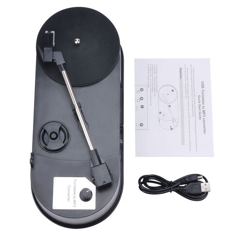 Giratória Mini USB OEM ODM EZCAP610P Estéreo Vinil para MP3 Captura Player Gravação de Áudio