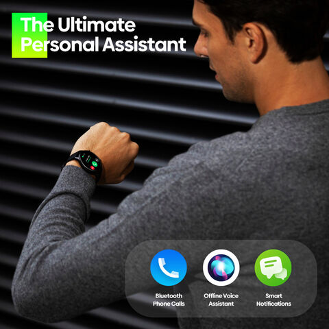 Nuevo Smartwatch Zeblaze Btalk 2 Lite 2024 con Llamadas de Voz, Pantalla HD Grande de 1.39'', Seguimiento de Salud y Fitness para Mujer