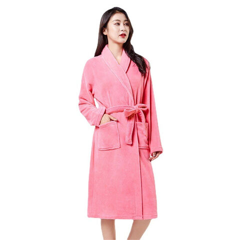 Échantillon gratuit de peignoirs de qualité hôtelière, peignoir gaufré, peignoir spa pour femmes, peignoir d'hôtel pour femmes, peignoirs en tissu éponge, ensembles de peignoirs