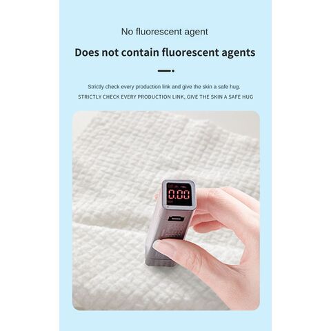 Serviettes Nettoyantes XL™ Recommandées, Serviette pour le Visage 100% Biosourcée USDA, Serviette pour le Visage Jetable, Lingettes Démaquillantes Sèches, Ultra Douces