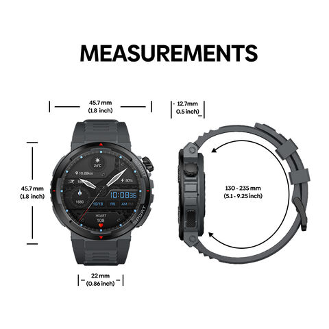 Nuevo Zeblaze Ares 3 Plus con Pantalla AMOLED HD de 1.43'' Siempre Encendida, Smartwatch con Llamadas de Voz, Más de 100 Modos Deportivos, Pulsera Inteligente