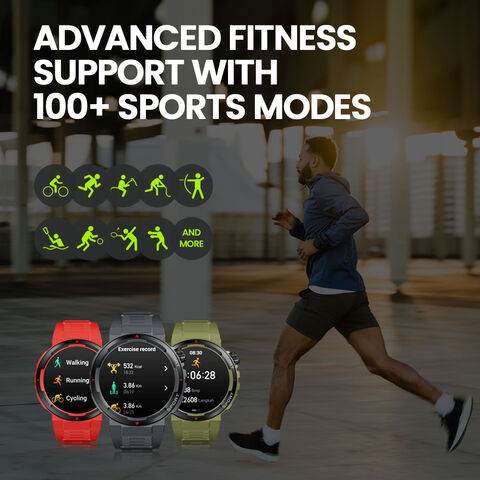 Nuevo Zeblaze Ares 3 Plus con Pantalla AMOLED HD de 1.43'' Siempre Encendida, Smartwatch con Llamadas de Voz, Más de 100 Modos Deportivos, Pulsera Inteligente
