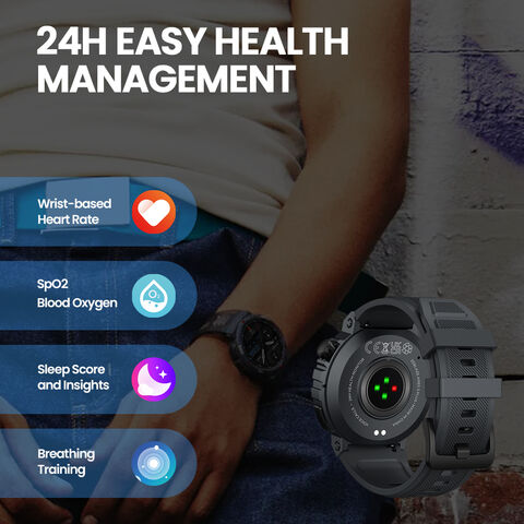Nuevo Zeblaze Ares 3 Plus con Pantalla AMOLED HD de 1.43'' Siempre Encendida, Smartwatch con Llamadas de Voz, Más de 100 Modos Deportivos, Pulsera Inteligente