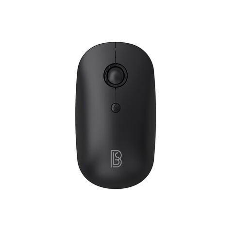 Souris optique sans fil rechargeable double mode 2.4G et Bluetooth pour ordinateur portable de bureau