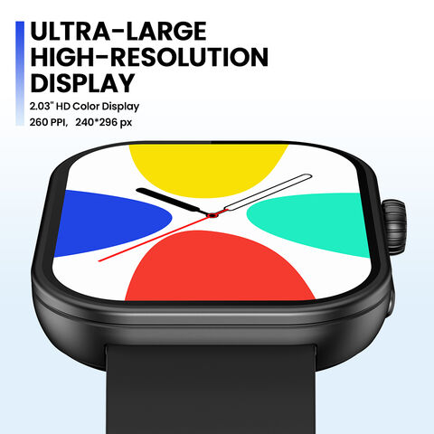 Zeblaze Btalk Plus 2.03'' Pantalla HD Smartwatch Llamadas Bluetooth Reloj Inteligente Pulsera para Mujeres y Hombres