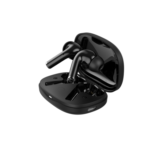 ODM/OEM Auriculares con Cancelación de Ruido ANC/ENC TWS Auriculares Bluetooth 5.3 con Estuche de Carga Inalámbrica