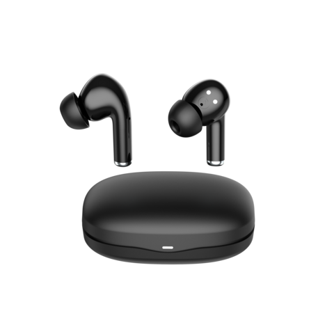 ODM/OEM Auriculares con Cancelación de Ruido ANC/ENC TWS Auriculares Bluetooth 5.3 con Estuche de Carga Inalámbrica