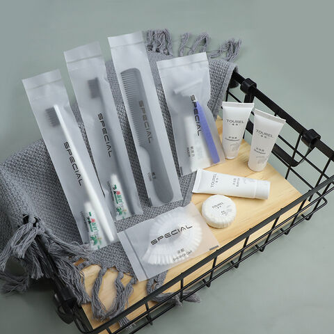 Free sample of washroom amenities set hotel shaving kit hotel hospitality supplies airline amenity kit shaving set
