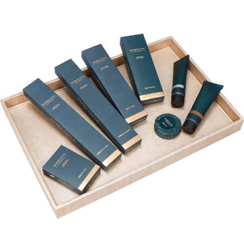 Free sample of washroom amenities set hotel shaving kit hotel hospitality supplies airline amenity kit shaving set