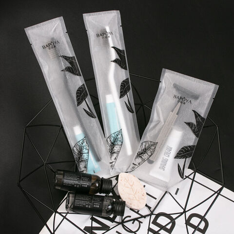 Free sample of shave kits for women luxury bathroom amenities toothbrush travel kit amenity tray hotel shaving kit