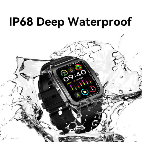Smartwatch-Fabrik OEM&ODM GT16 1,78'' AMOLED-Bildschirm für Herren Bluetooth Anruf Smartwatch Fitness Sportuhr IP68 Wasserdicht