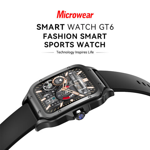 Smartwatch-Fabrik OEM&ODM GT16 1,78'' AMOLED-Bildschirm für Herren Bluetooth Anruf Smartwatch Fitness Sportuhr IP68 Wasserdicht