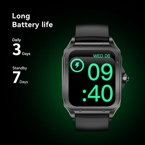 Smartwatch-Fabrik OEM&ODM GT16 1,78'' AMOLED-Bildschirm für Herren Bluetooth Anruf Smartwatch Fitness Sportuhr IP68 Wasserdicht