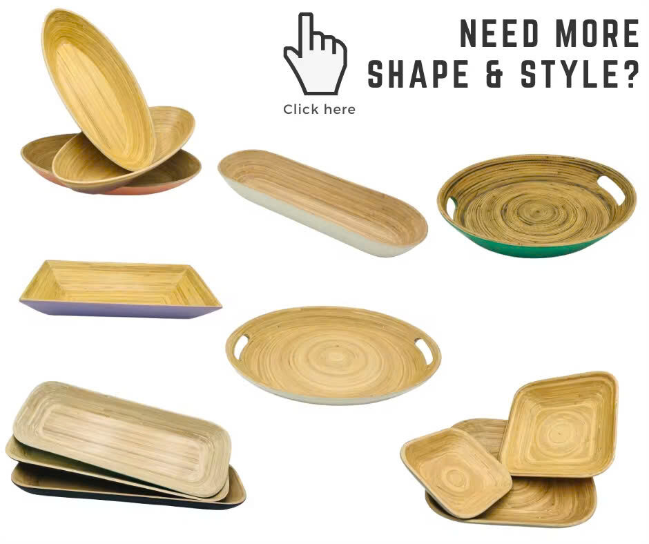 BAMBOO PLATE COLLECTION