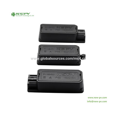 Boîte de jonction pour panneaux solaires 1500 VDC avec diode en ligne pour la connexion et la protection des panneaux photovoltaïques