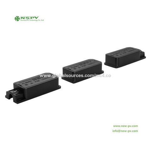 Boîte de jonction pour panneaux solaires 1500 VDC avec diode en ligne pour la connexion et la protection des panneaux photovoltaïques