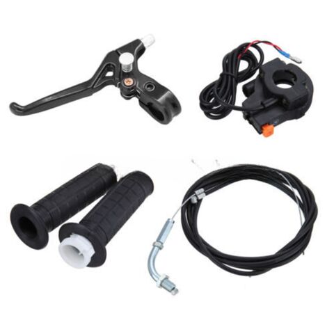 Kit Completo de Motor de Gasolina 60CC para Bicicleta, Motor de Gasolina de 2 Tiempos con Tanque de Combustible y Acelerador
