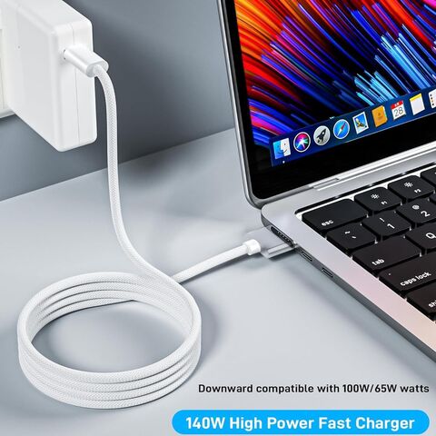 Câble de charge magnétique USB-C vers Magsafe3 pour ordinateur portable Macbook, câble de charge rapide 140W