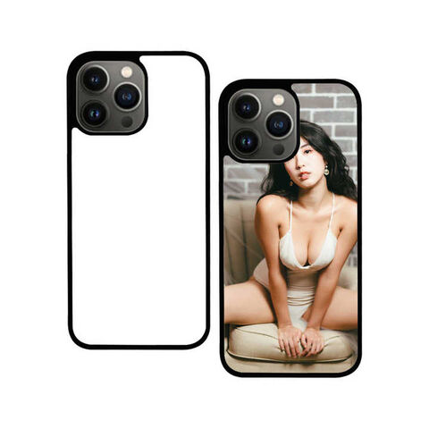 Coques de Téléphone Biodégradables en TPU pour Sublimation 2D Capa Para Celular Étui Smartphone Vierge Luxe pour iPhone 15 16 13 14 Pro Max