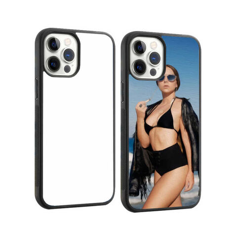 Coques de Téléphone Biodégradables en TPU pour Sublimation 2D Capa Para Celular Étui Smartphone Vierge Luxe pour iPhone 15 16 13 14 Pro Max