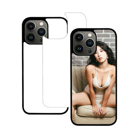 Coques de Téléphone Biodégradables en TPU pour Sublimation 2D Capa Para Celular Étui Smartphone Vierge Luxe pour iPhone 15 16 13 14 Pro Max