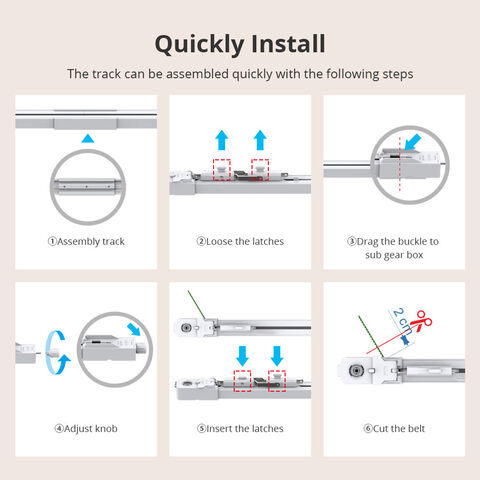 Zemismart materia sobre WiFi diapositiva cortina inteligente homekit smartthings Google Home App Control por Siri control de voz fácil instalación
