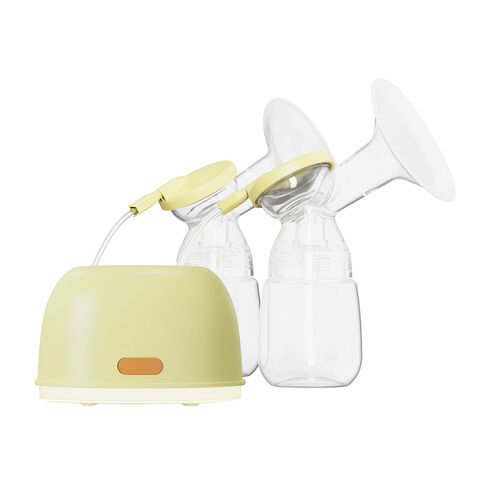 Fornecedor de bomba tira leite elétrica dupla, bomba tira leite portátil, 4 opções de energia, display LED para uso doméstico