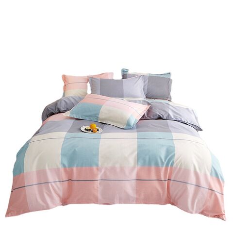 Échantillon gratuit de housse de couette brodée, draps de lit colorés, housse de couette jacquard complète, couette double en velours
