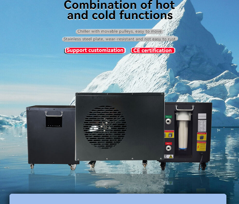 Water Chiller Ice Bath Chiller with pump, filter, UV, WIFI, APP remote