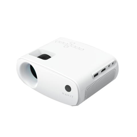 Havit Smart Life Serie – LCD-Projektor mit 4K-Unterstützung | Hohes Kontrastverhältnis | Leichter Heimkino-Projektor