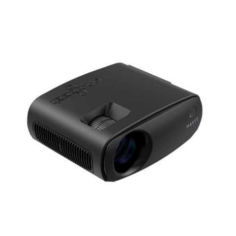 Havit Smart Life Serie – LCD-Projektor mit 4K-Unterstützung | Hohes Kontrastverhältnis | Leichter Heimkino-Projektor