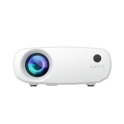 Havit Smart Life Serie – LCD-Projektor mit 4K-Unterstützung | Hohes Kontrastverhältnis | Leichter Heimkino-Projektor