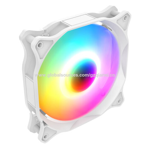 Ventilateur de boîtier PC haute performance, ventilateur de refroidissement d'ordinateur OEM personnalisé, lumière LED de haute qualité, ventilateur RGB de refroidissement pour ordinateur
