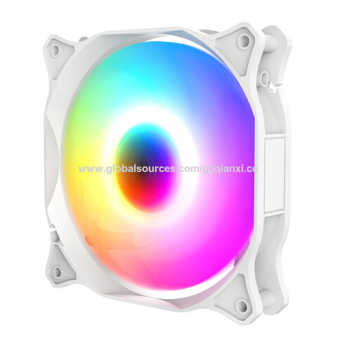 Ventilateur de boîtier PC haute performance, ventilateur de refroidissement d'ordinateur OEM personnalisé, lumière LED de haute qualité, ventilateur RGB de refroidissement pour ordinateur
