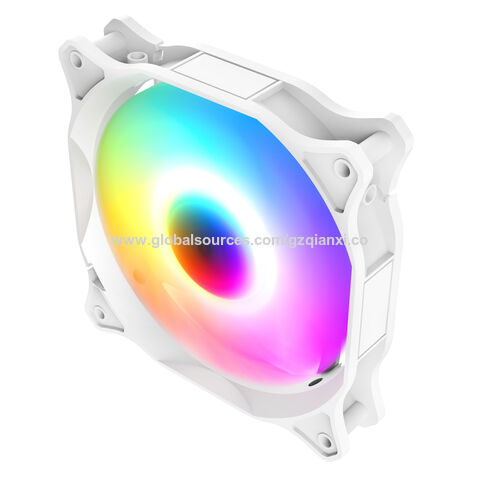 Ventilateur de boîtier PC haute performance, ventilateur de refroidissement d'ordinateur OEM personnalisé, lumière LED de haute qualité, ventilateur RGB de refroidissement pour ordinateur