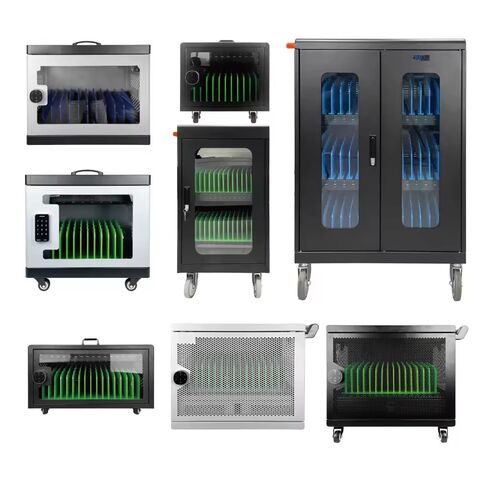 Carro de Carga, Carro de Carga para Tablets, Carro de Carga para iPads, Gabinete de Carga, Carrito de Carga