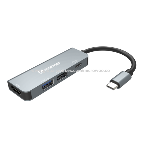 Hubs USB Tipo C para HDMI 3 em 1, 4 em 1, 7 em 1 personalizados com preço de fábrica mais vendidos
