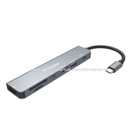 Hubs USB Tipo C para HDMI 3 em 1, 4 em 1, 7 em 1 personalizados com preço de fábrica mais vendidos