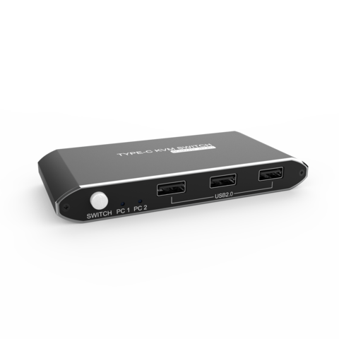 Tipo-c de alta calidad al por mayor directo KVM Swicther 4K * 2K @ 60Hz 3 * USB2.0 del interruptor del hdmi de KVM del precio competitivo de la fábrica