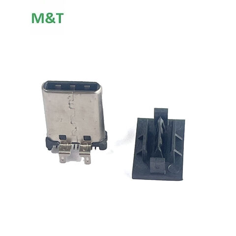 Venta al por mayor de fábrica Conector Tipo C de 24 pines Socket Tipo C Hembra Electrónica para carga de teléfonos móviles