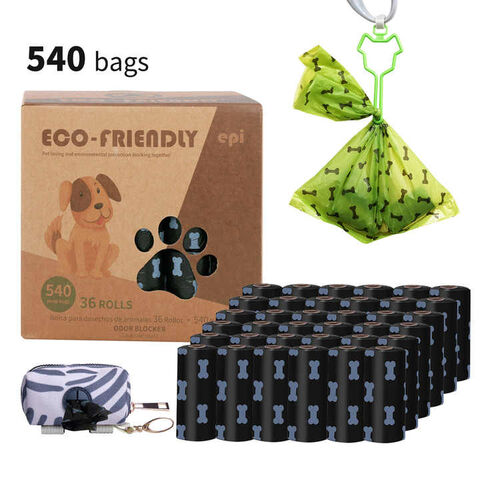 Tas Sampah Anjing Biodegradable dengan Logo Kustom Berkualitas Tinggi Ramah Lingkungan Terlaris untuk Anjing Peliharaan