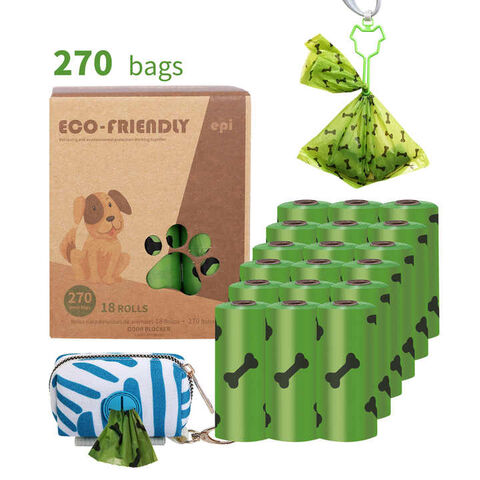 Tas Sampah Anjing Biodegradable dengan Logo Kustom Berkualitas Tinggi Ramah Lingkungan Terlaris untuk Anjing Peliharaan