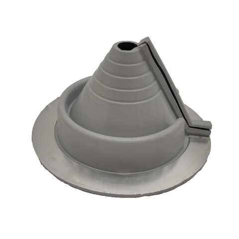 Base Redonda para Techos con Tapajuntas y Diseño Multifuncional con Cierre de Goma – Producto de Impermeabilización para Fontanería y Ventilación
