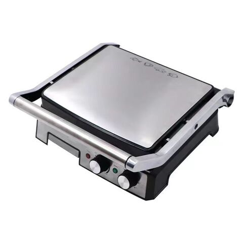 Parrillas Eléctricas de Contacto, 1500W, Prensa para Paninis de Encimera Interior, Sandwichera Antiadherente